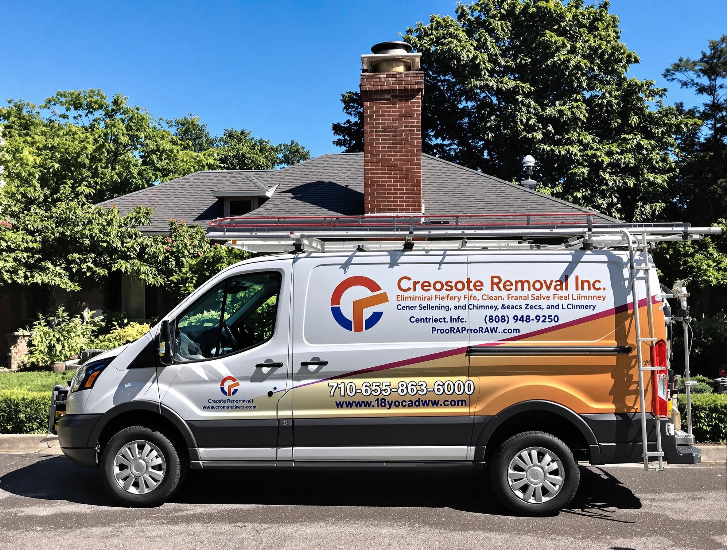 Woodlake Chimney Sweep technician removing creosote safely in Woodlake, VA