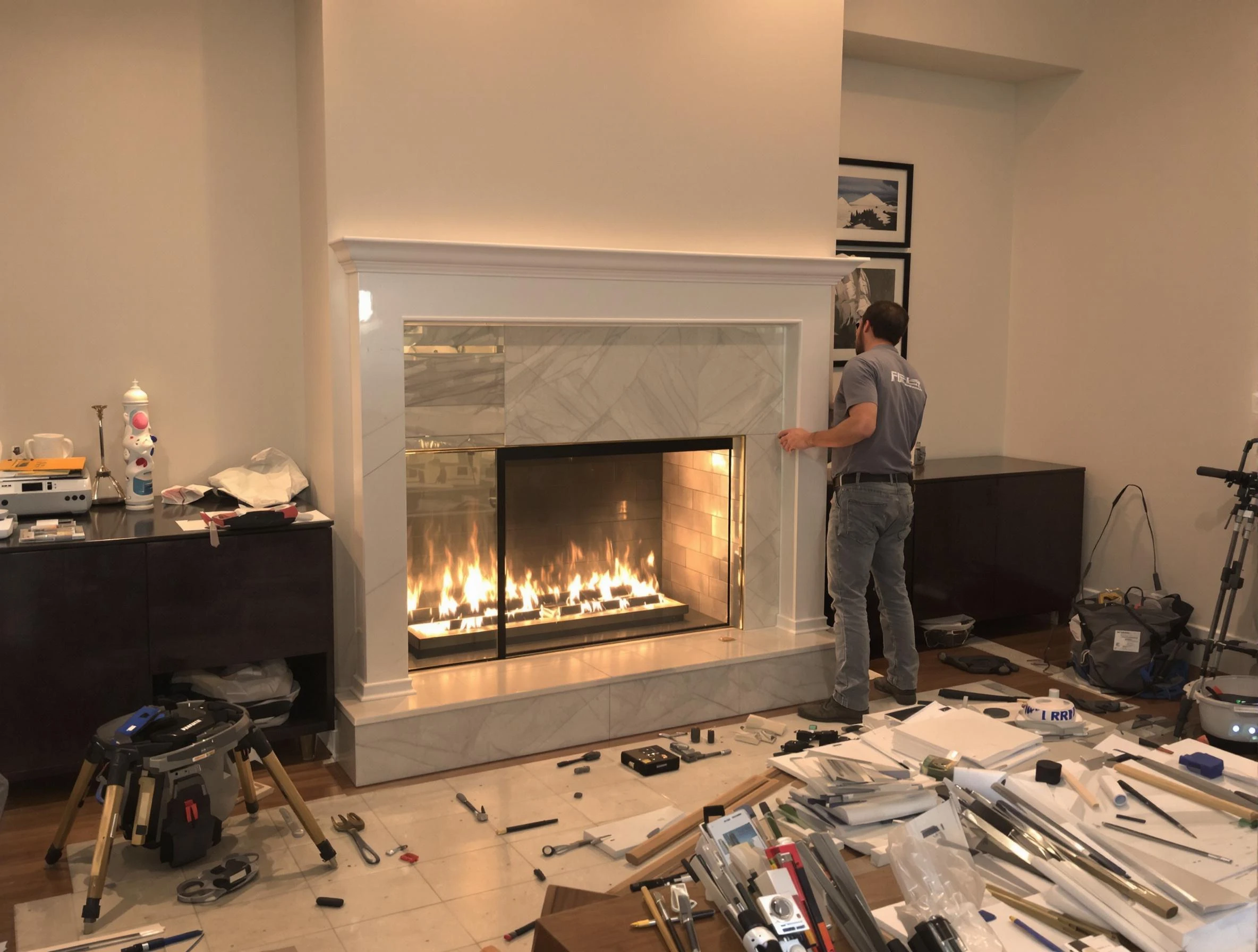 Fireplace Installation in Woodlake