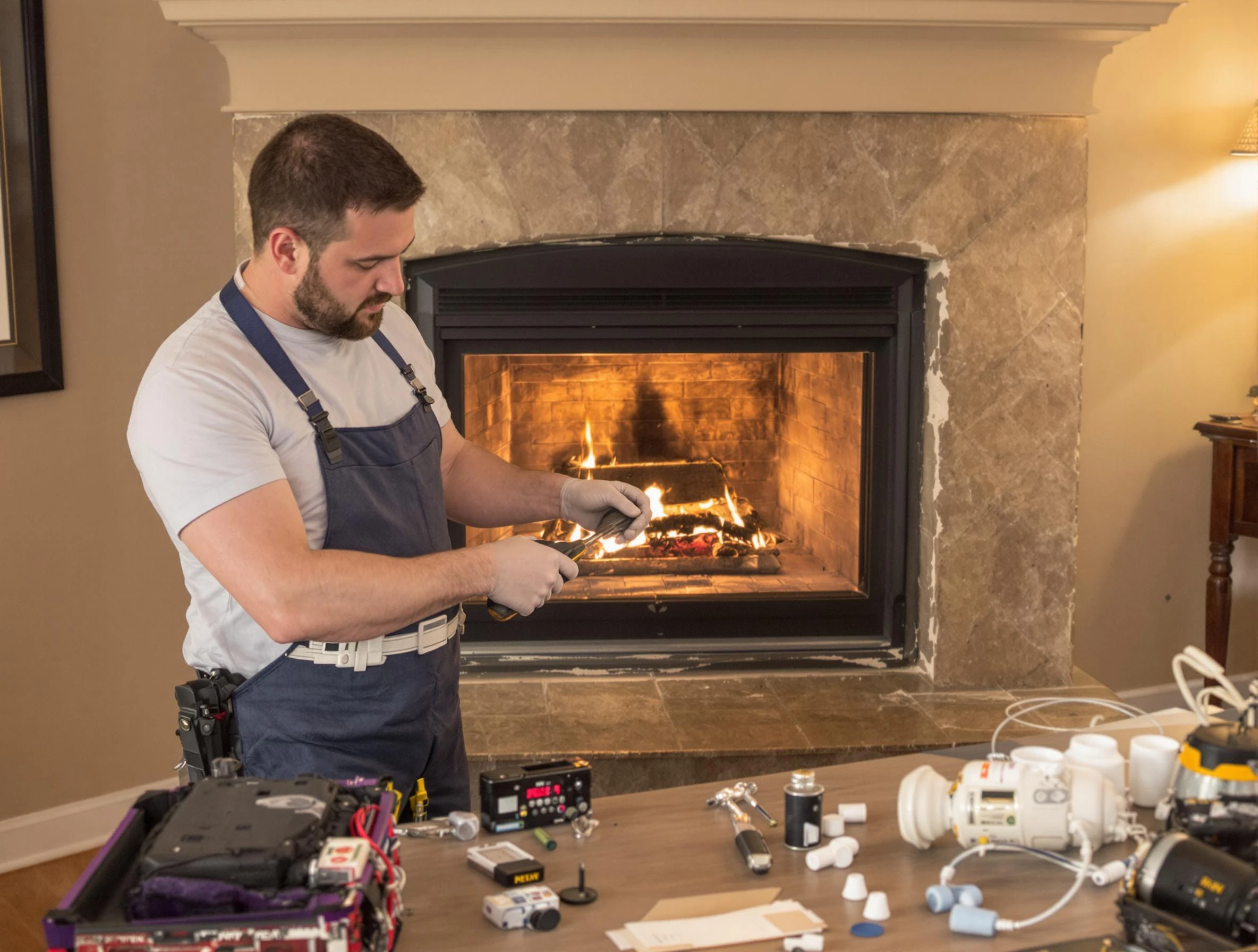 Fireplace Repair in Woodlake